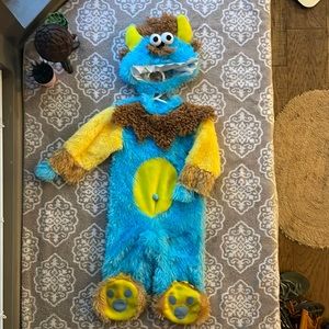 Toddler Monster Costume with Hat - Size 2T